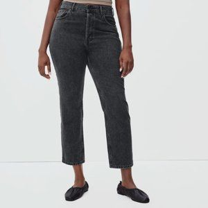 Curvy '90s Cheeky Straight Jean / Everlane / Washed Black